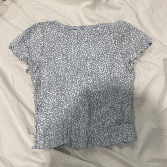 Brandy Melville Zelly ruffle top - Picture 2 of 2
